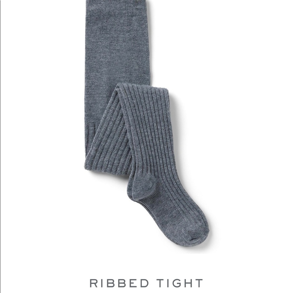 Janie and jack grey tights for toddler